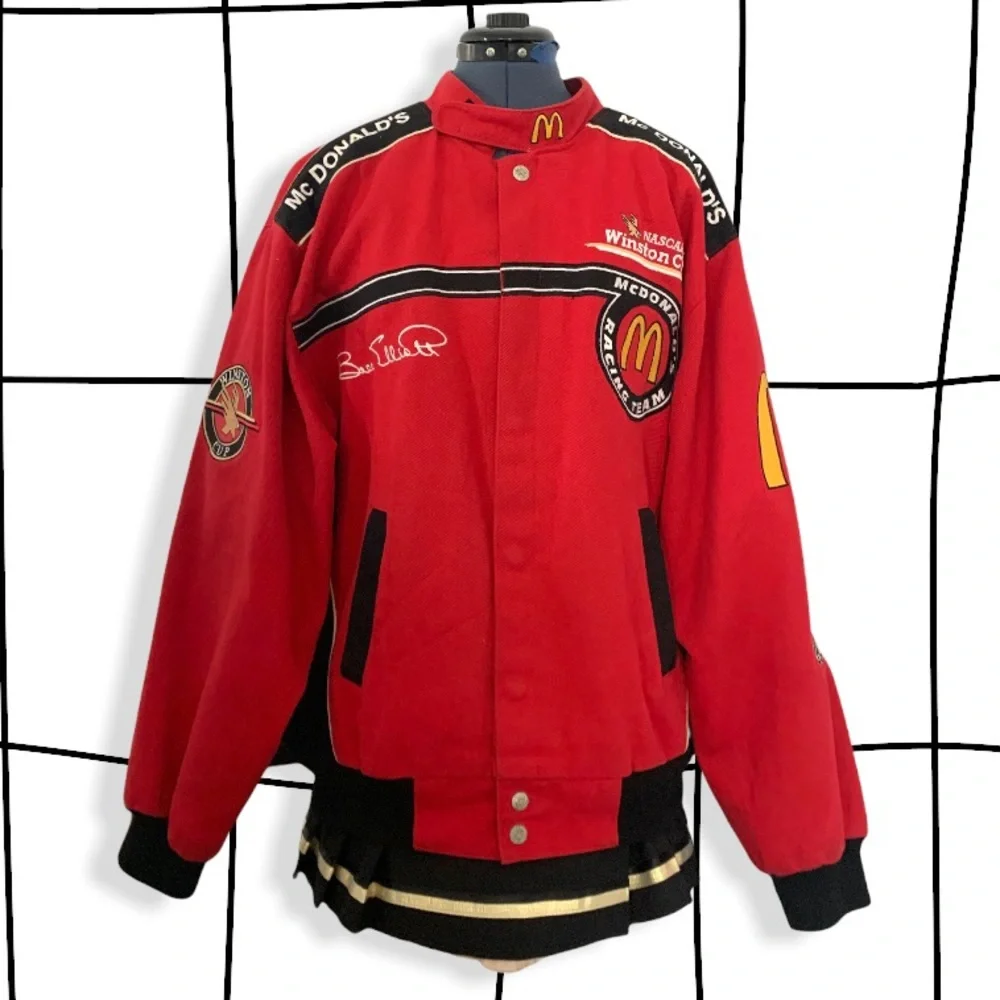 Vintage 90s McDonald’s racing nascar bill Elliot jacket